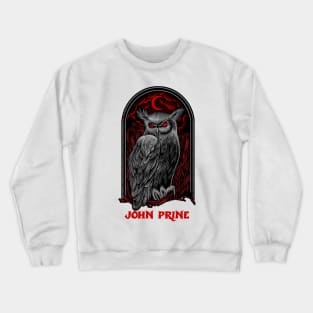 The Moon Owl John Prine Crewneck Sweatshirt